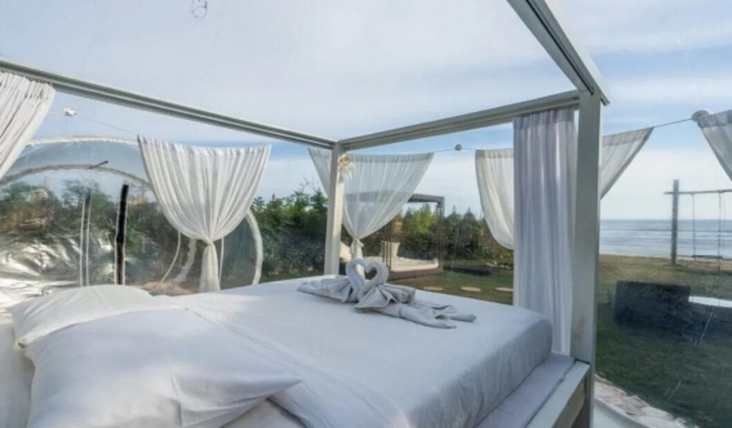 Así será el primer hotel burbuja en una playa de México