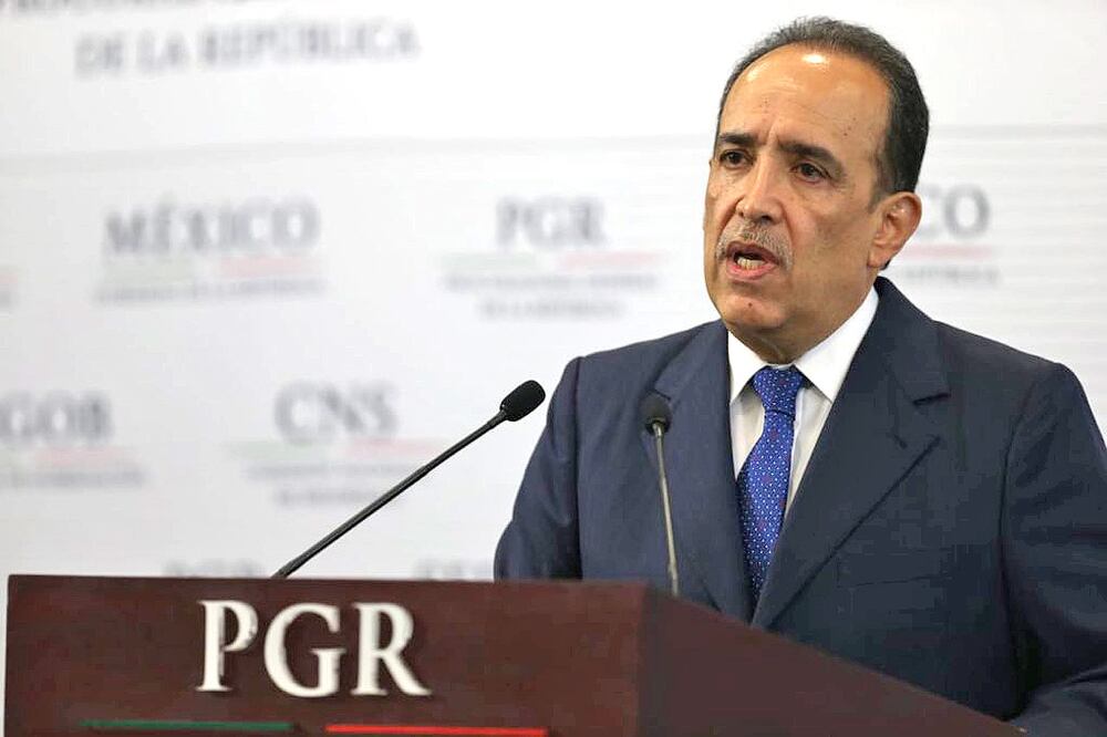 El titular de la Subprocuraduría Especializada en Investigación de Delitos Federales de la PGR, Felipe Muñoz Vázquez. Foto: @PGR_mx