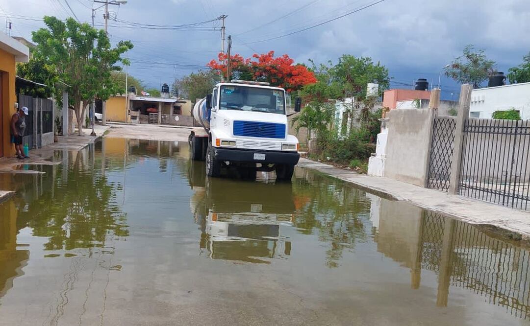 La tormenta tropical “Alberto” generó el martes por la noche y amanecer de este miércoles, lluvias y chubascos en diferentes puntos de Yucatán. Foto: especial