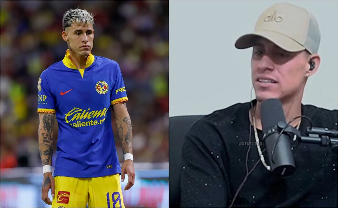 Chicote Calderón, jugador del América. FOTO: ESPECIAL