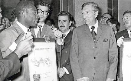 Pelé tuvo trato VIP luego de ganar Mundial en México, según la DFS