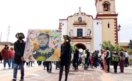 Sepultan a joven que murió en separos de la policía municipal en Puebla