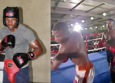 Boxeador que lució desorientado y tiró golpes al aire está en coma inducido