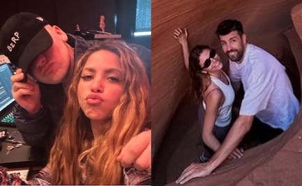 Piqué y Clara Chía evitan reaccionar mientras suena canción de Shakira y Bizarrap