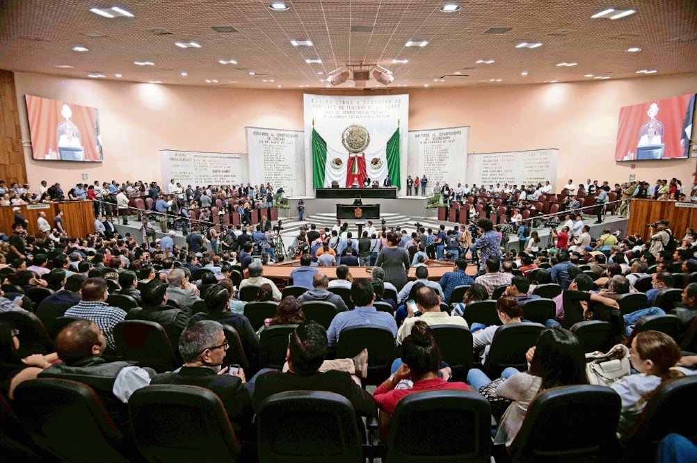 Ninguna de las bancadas de la 64 Legislatura alcanza la mayoría simple (25 más 1) ni mayoría calificada (35) (ARCHIVO EL UNIVERSAL)