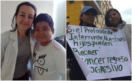 Niños con cáncer piden a AMLO abasto de medicina; "no me quiero morir", le dicen