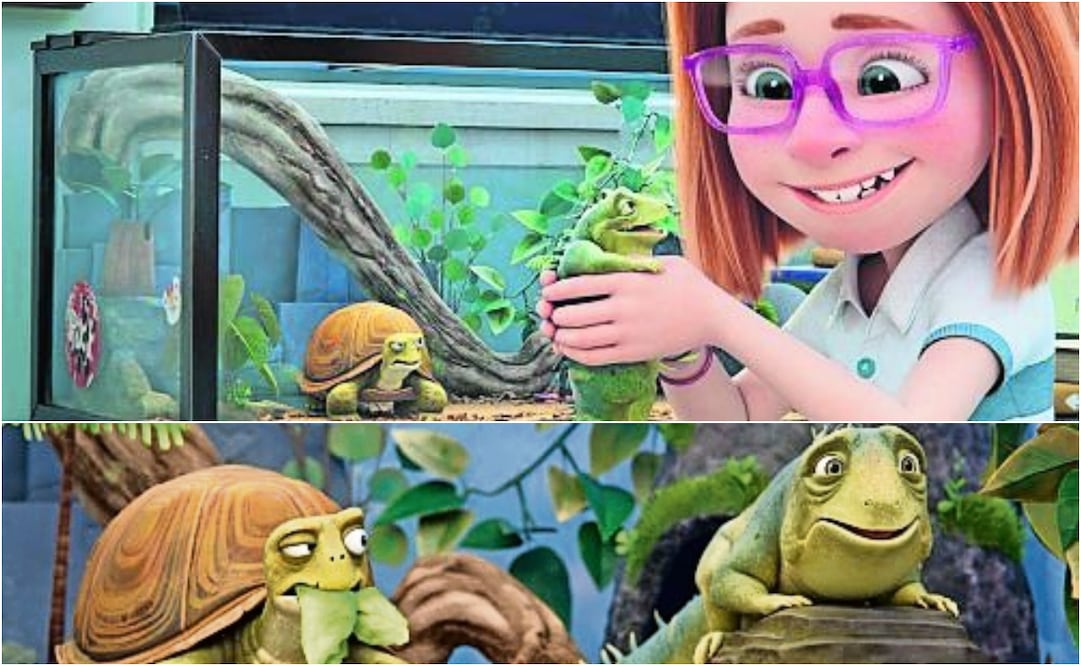 El doblaje al español incluye a los actores Gerardo García (Leo) y Mauricio Castillo (Squirtle). Foto: Netflix