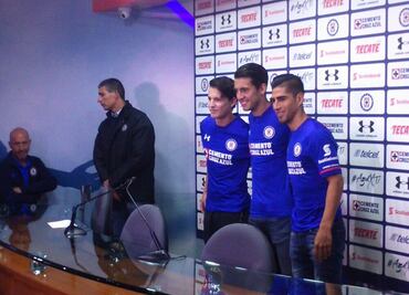 Cruz Azul presenta a sus refuerzos para el Clausura 2018
