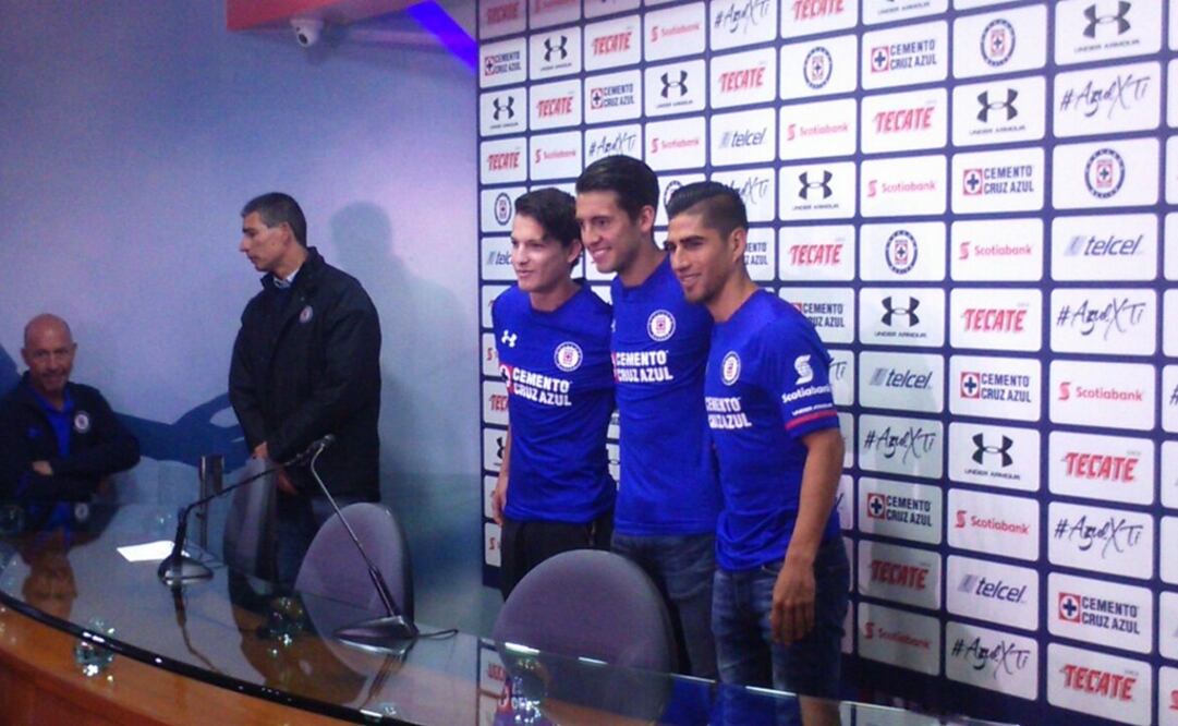 Cruz Azul presenta a sus refuerzos para el Clausura 2018