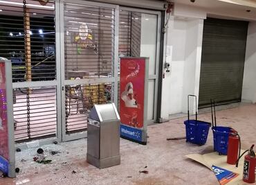 Reportan robo en tienda Walmart en Azcapotzalco; hay un detenido