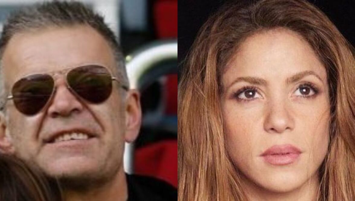 Joan Piqué y Shakira. Fuente: producción Universal