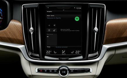 Volvo une fuerzas con Spotify