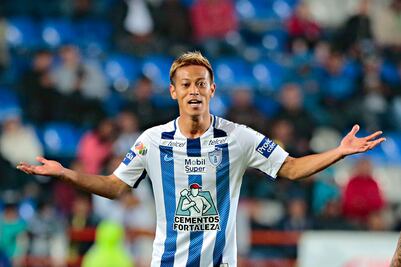 Keisuke Honda desmiente su salida de Pachuca 