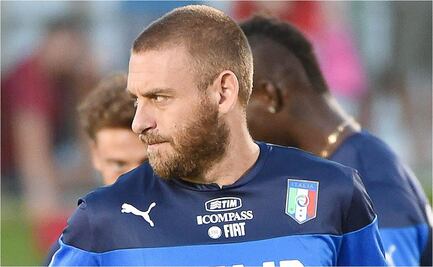 Daniele De Rossi, hospitalizado por Covid-19