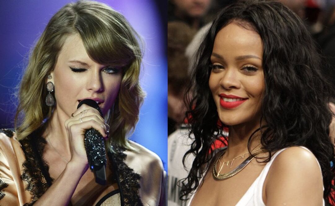 Rihanna ve a Taylor como un modelo a seguir   Foto:Archivo