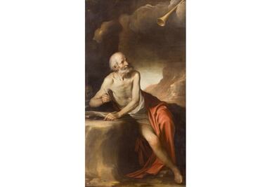 San Jerónimo en el Juicio Final, retirado de subasta