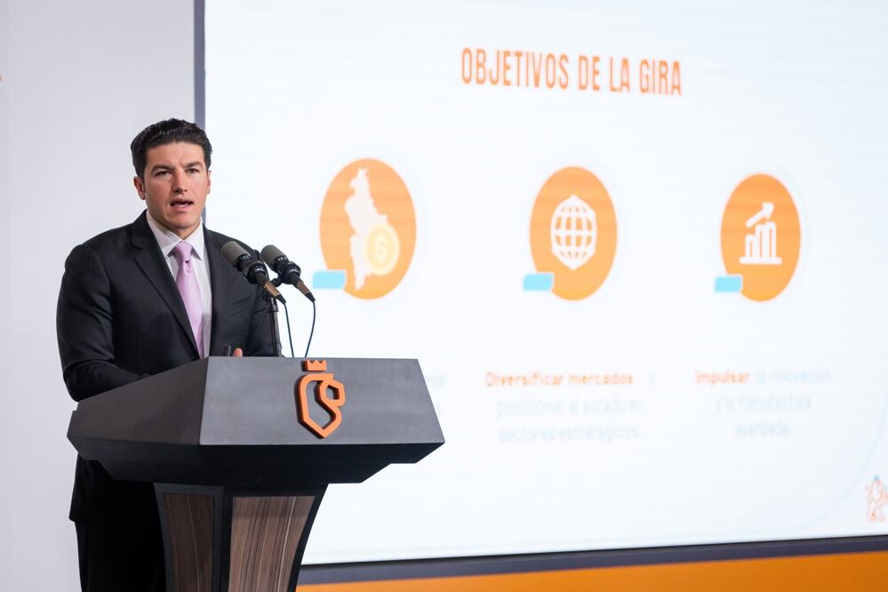 El gobernador señaló que durante la gira de trabajo logró traer a Nuevo León empresas europeas para más y mejores empleos en el estado. Foto: Especial