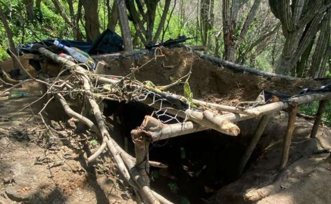 Marina inhabilita en Mazatlán, Sinaloa cuatro campamentos del crimen organizado este 15 de septiembre de 2025. Foto: Especial