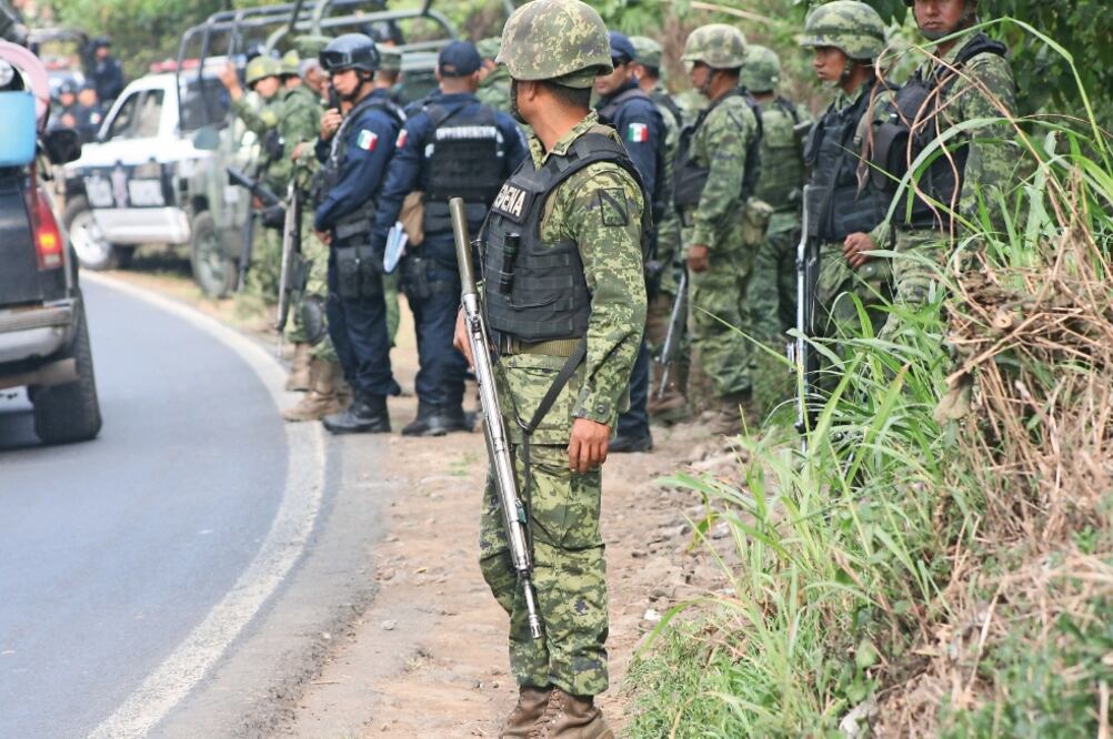 Autoridades estatales señalan que el Cártel Jalisco Nueva Generación y L os Viag ras son los que intentan cooptar, presionar e intimidar a los precandidatos (FOTO: Carlos Arrieta. EL UNIVERSAL)