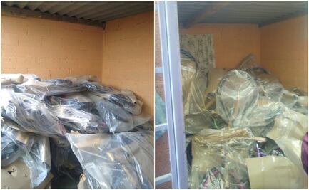 Aseguran 82 bicicletas robadas dentro de un inmueble en Chimalhuacán