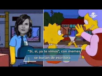 Aquellos que usan memes de “Los Simpson” son de “espíritu pobre”, afirma escritora