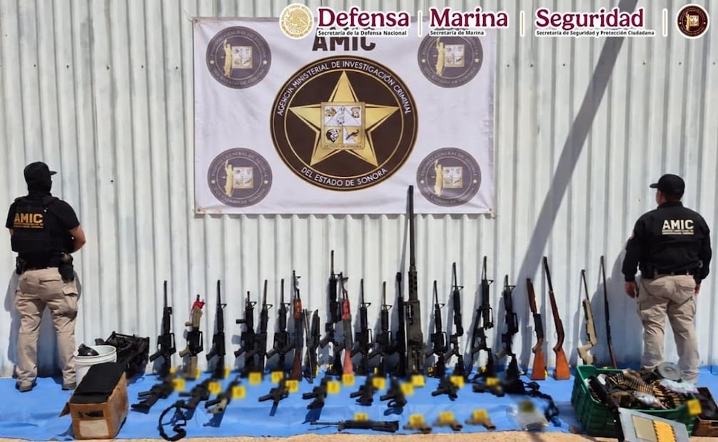 Liberan a tres personas privadas de la libertad en Puerto Peñasco. Foto: Defensa Nacional de Sonora