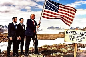 Entre mensajes filtrados y fotos con IA, Trump agrava el pleito con Europa por Groenlandia; "¡No hay vuelta atrás!"