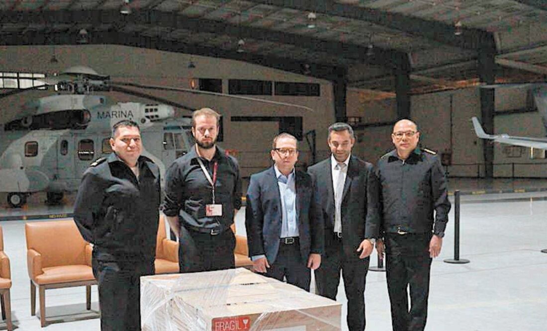 El cargamento de medicamentos, provenientes de Argentina, incluye 26 mil 939 unidades para atender enfermedades oncológicas. ESPECIAL