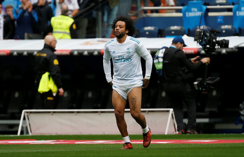 REUTERS. Marcelo con el Real Madrid