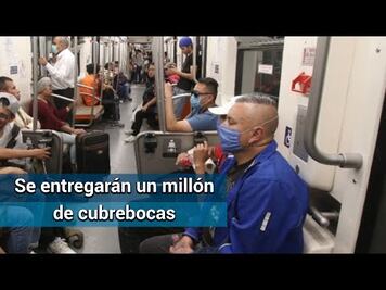 Será obligatorio usar cubrebocas en el Metro a partir del viernes
