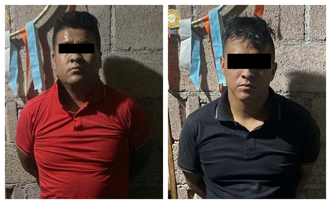 Detienen a dos sujetos por agredir a tiros a hermanos en Tláhuac; uno de los heridos murió en el hospital. Foto: Especial