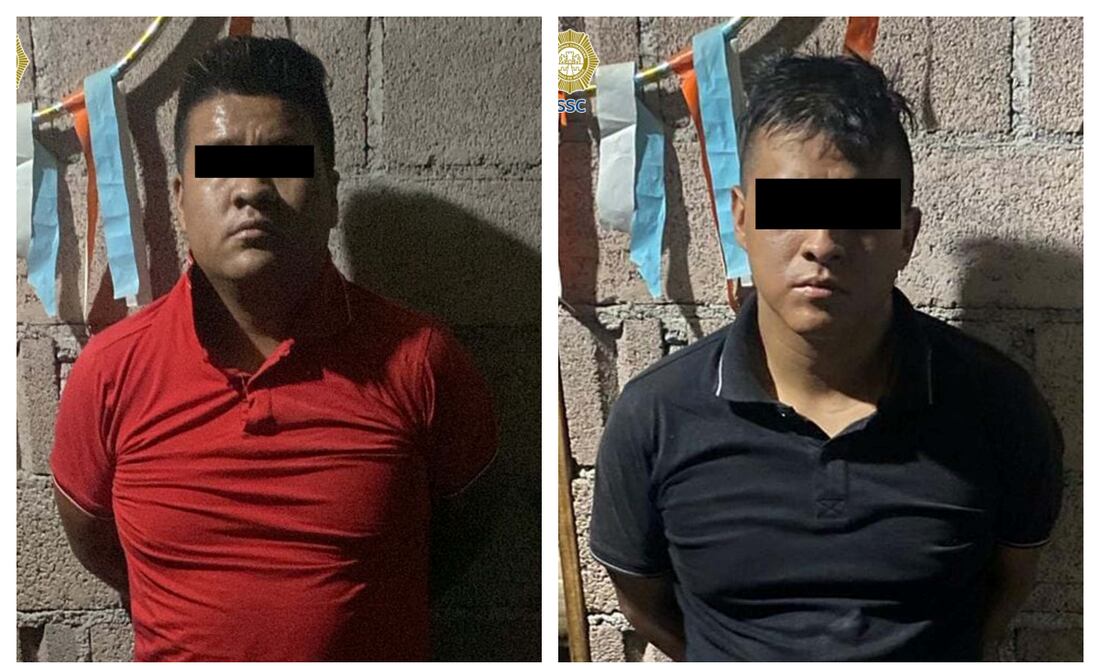 Detienen a dos sujetos por agredir a tiros a hermanos en Tláhuac; uno de los heridos murió en el hospital. Foto: Especial