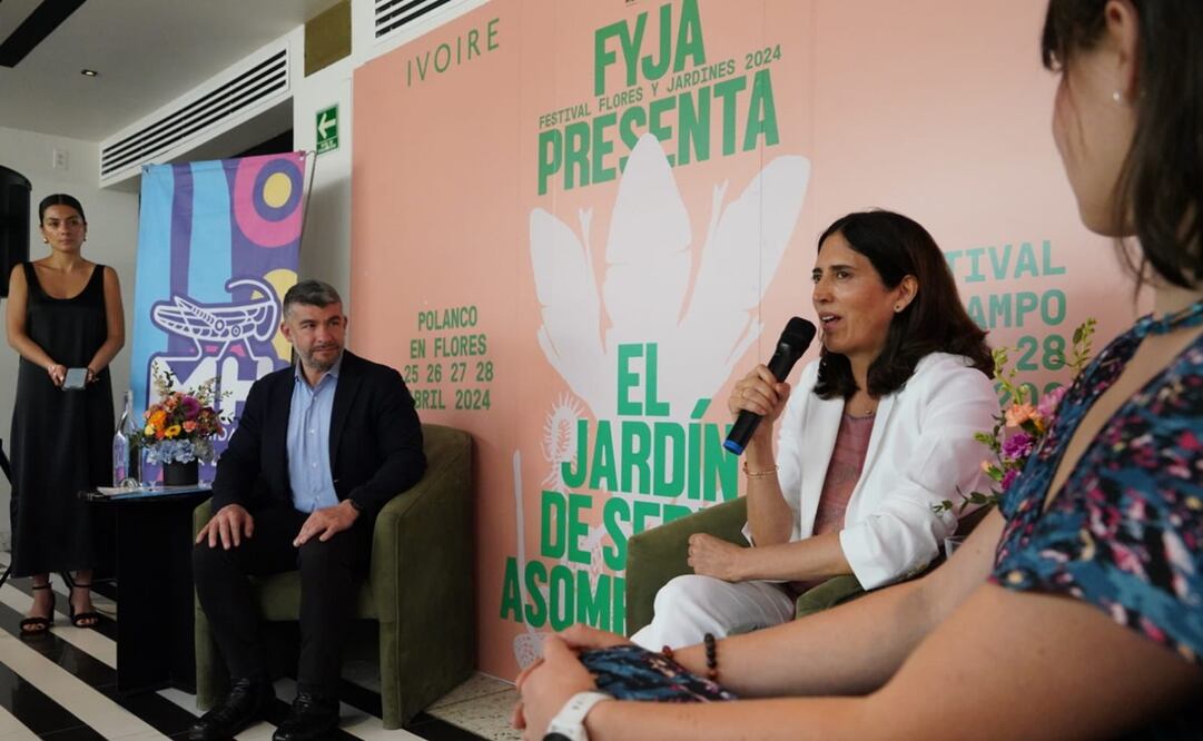 Anuncian edición 2024 del Festival de las Flores y Jardines en Polanco. Foto: Especial