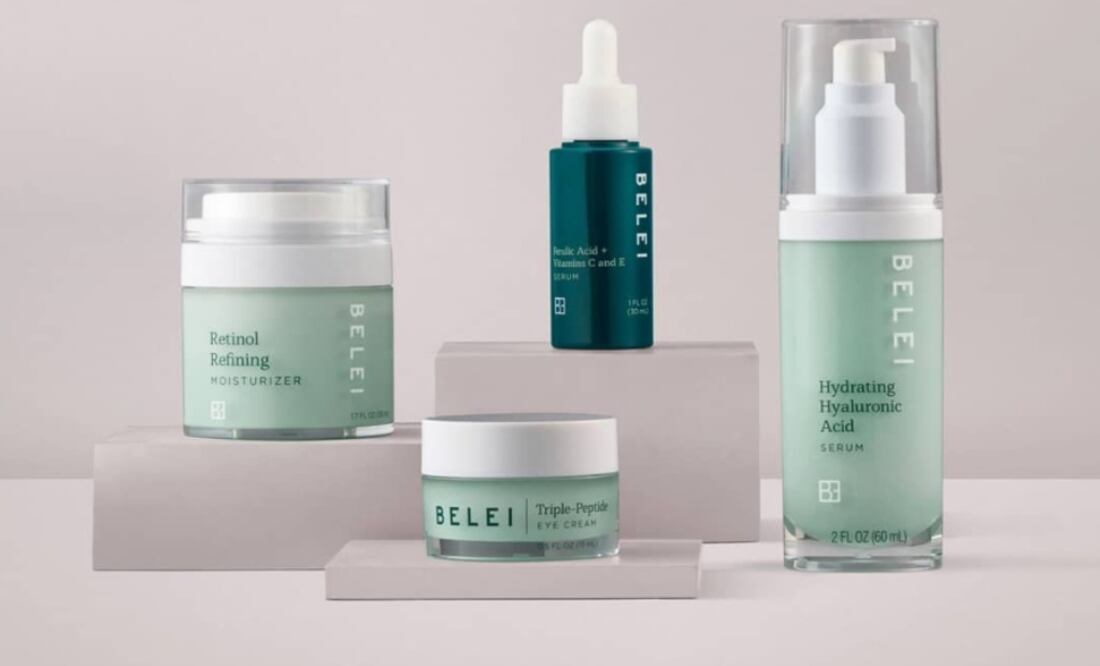 Amazon lanza Belei, la nueva línea de cuidados para la piel. Foto: Instagram