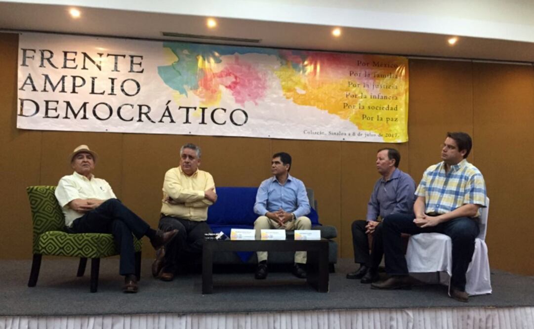 Promueve Acosta Naranjo Frente Amplio en Sinaloa