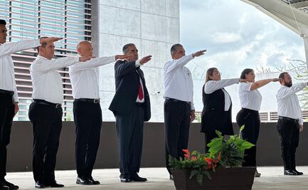 Jorge Lumbreras Castro toma protesta como nuevo rector de la Universidad de Seguridad y Justicia; fue designado por el gobernador Américo Villarreal