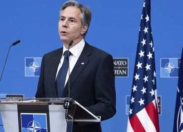 Blinken dice que EU busca una "respuesta diplomática" al ataque de Irán contra Israel