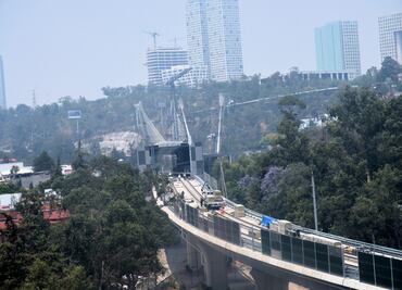 Construcción de Puente Atirantado del Tren Interurbano concluirá en mayo: SICT; obra se diseñó para proteger zona ecológica