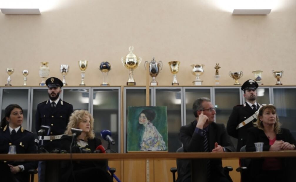 Confirman que cuadro robado hace 20 años en Italia es de Gustav Klimt