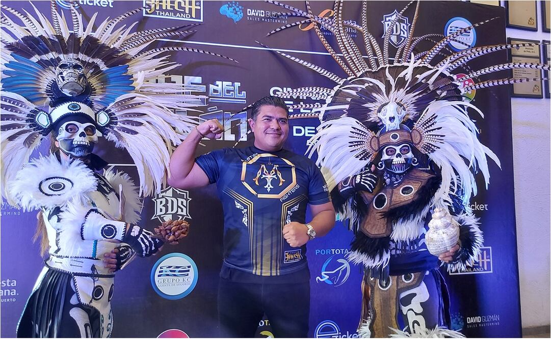 David Guzmán, CEO de Master Fighter / FOTO: LUIS RODRÍGUEZ - EL UNIVERSAL