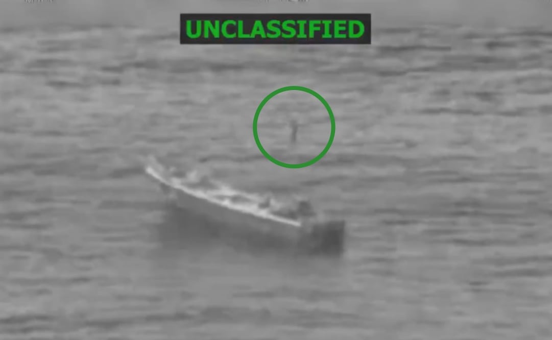La Fuerza de Tarea Conjunta Lanza del Sur llevó a cabo un golpe cinético letal contra un buque operado por Organizaciones Terroristas Designadas que transitaba por rutas conocidas de narcotráfico en el Pacífico Oriental. Foto: Captura de pantalla