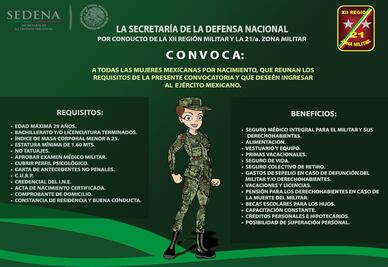 Abre Sedena convocatoria en Michoacán