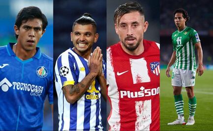 Los futbolistas mexicanos en Europa que podrían cambiar de equipo