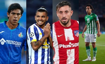Los futbolistas mexicanos en Europa que podrían cambiar de equipo