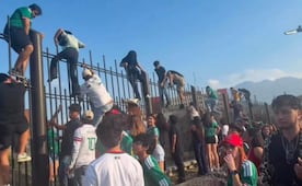 Fan Fest de Monterrey alcanza su capacidad máxima; usan gas lacrimógeno ante intentos de portazo