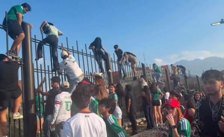 Fan Fest Monterrey congrega a más de 130 mil personas; desplome de portón deja una mujer lesionada
