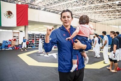 María del Rosario Espinoza disfruta al máximo de su maternidad