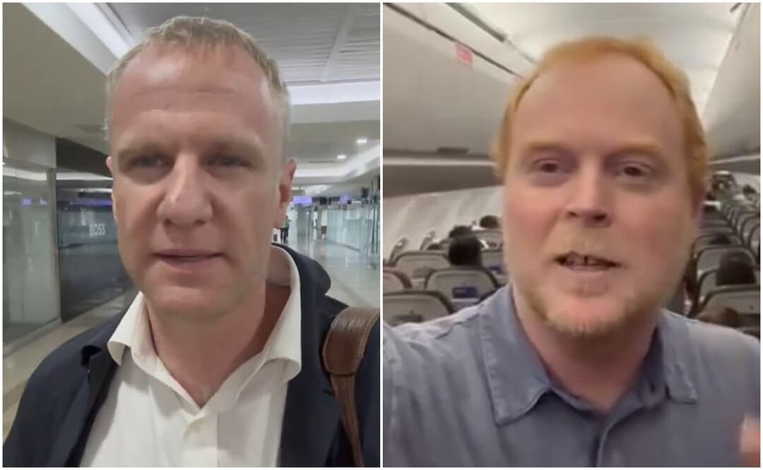 Senadores chilenos Felipe Kast (centroderecha) y José Manuel Rojo Edwards (ultraderecha), denunciaron que autoridades venezolanas los deportaron por no cumplir con el perfil de ingreso al país. Fotos: Captura de video