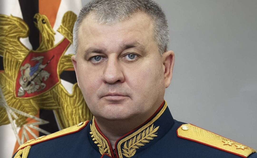 Ministerio ruso de Defensa muestra al teniente general Vadim Shamarin, número dos del Estado Mayor militar ruso, posando para una foto en Moscú. Foto: AP