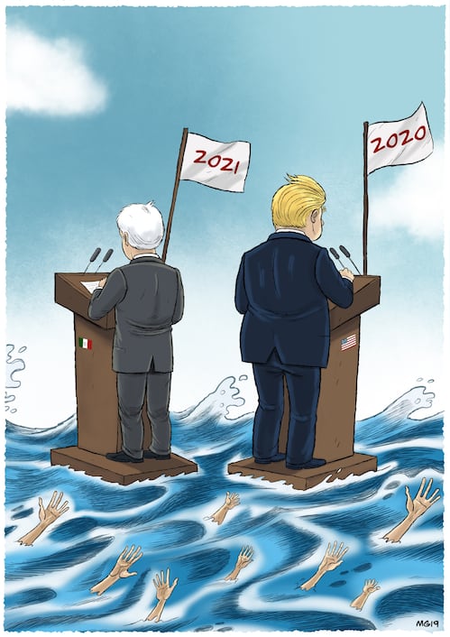 Río de indiferencia